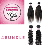 Load image into Gallery viewer, 4 Bundle (Luxury Hair Extensions by VGC GLAM)
