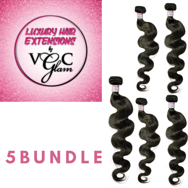 5 Bundle (Luxury Hair Extensions by VGC GLAM)